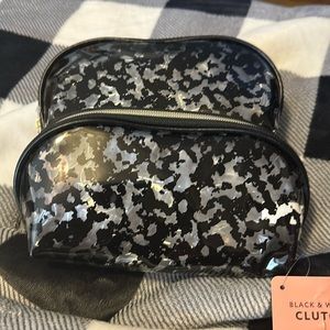 RYSHI black & white clutch